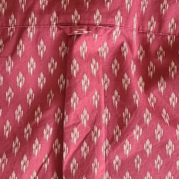 American Eagle Seriously Soft Classic Fit Lg Slv Button Down Shirt Sz LT. Rust - Picture 8 of 12